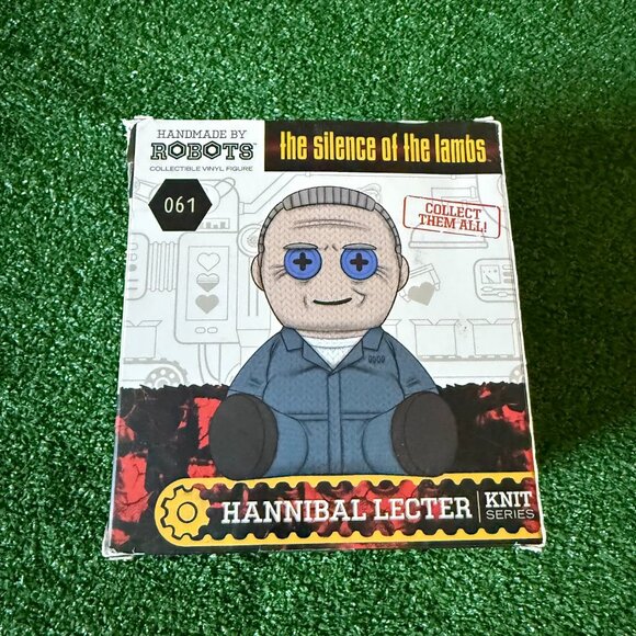 Hannibal Lecter Handmade by Robots Knit Series #061 Vinyl Figure NEW - Picture 10 of 12